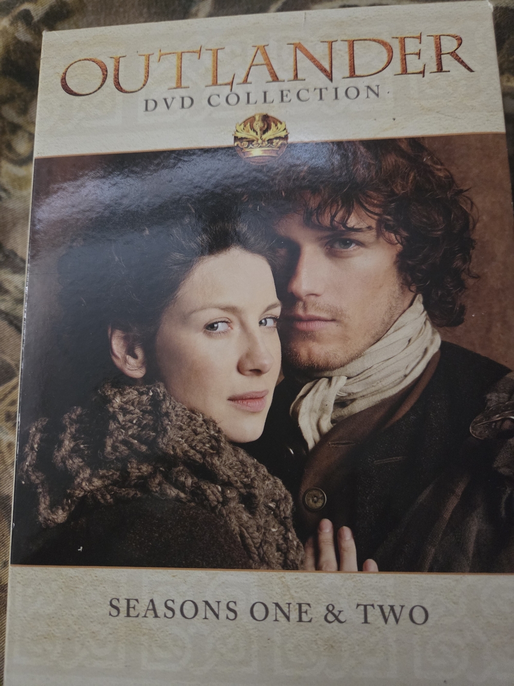 Sony Outlander DVD Collection Seasons One & Two - Brown, Cream